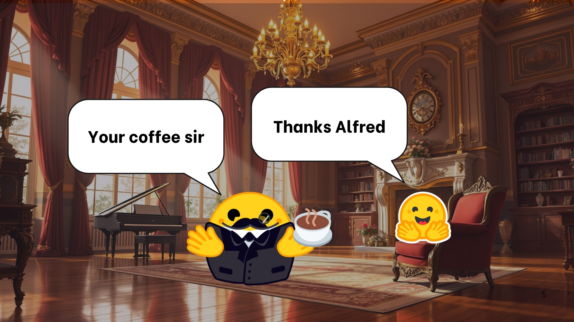 Trazer o café